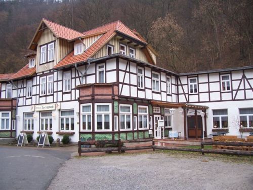 Das Hotel in Treseburg.